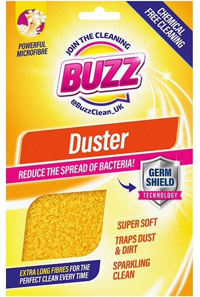 Buzz Powerful Microfibre Duster Cloth with Germ Shield