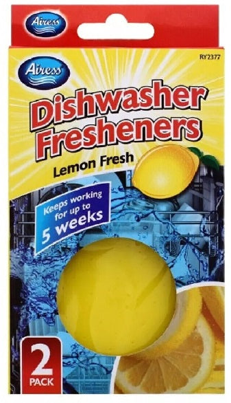 Dishwasher freshener lemon fresh 2 pack