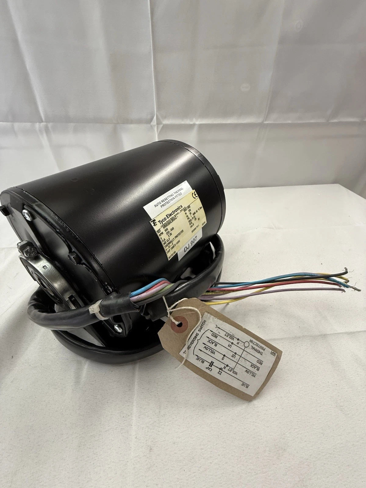 Warwick Dryers Reversing Motor Factory Refurbished - P/N 4.01.2 1Phase.